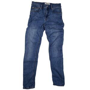 Reformation Jeans Medium Wash Blue Jeans Size 25 Stretch Denim Tapered Leg